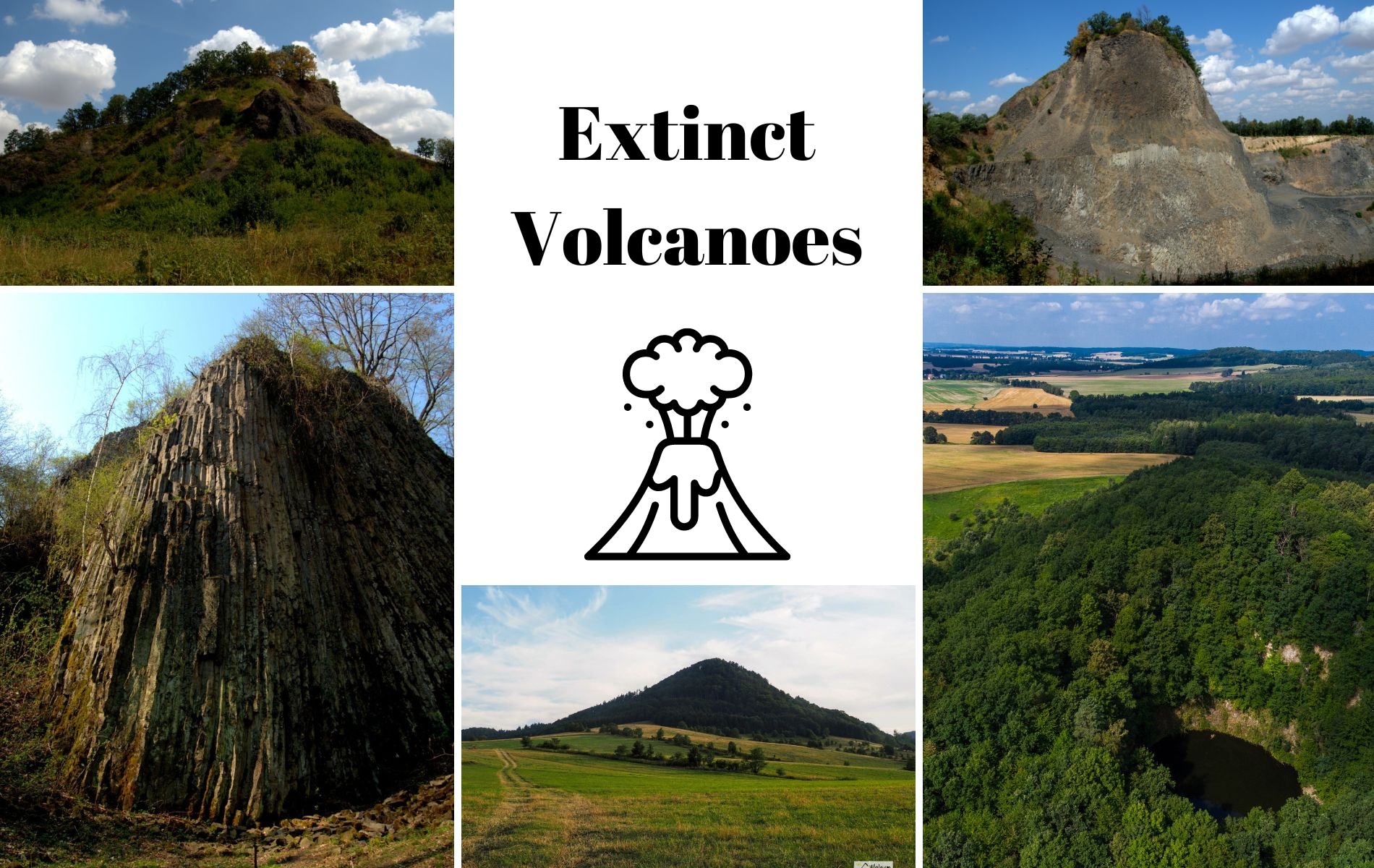 extinct volcanoes in Poland Lower Silesia