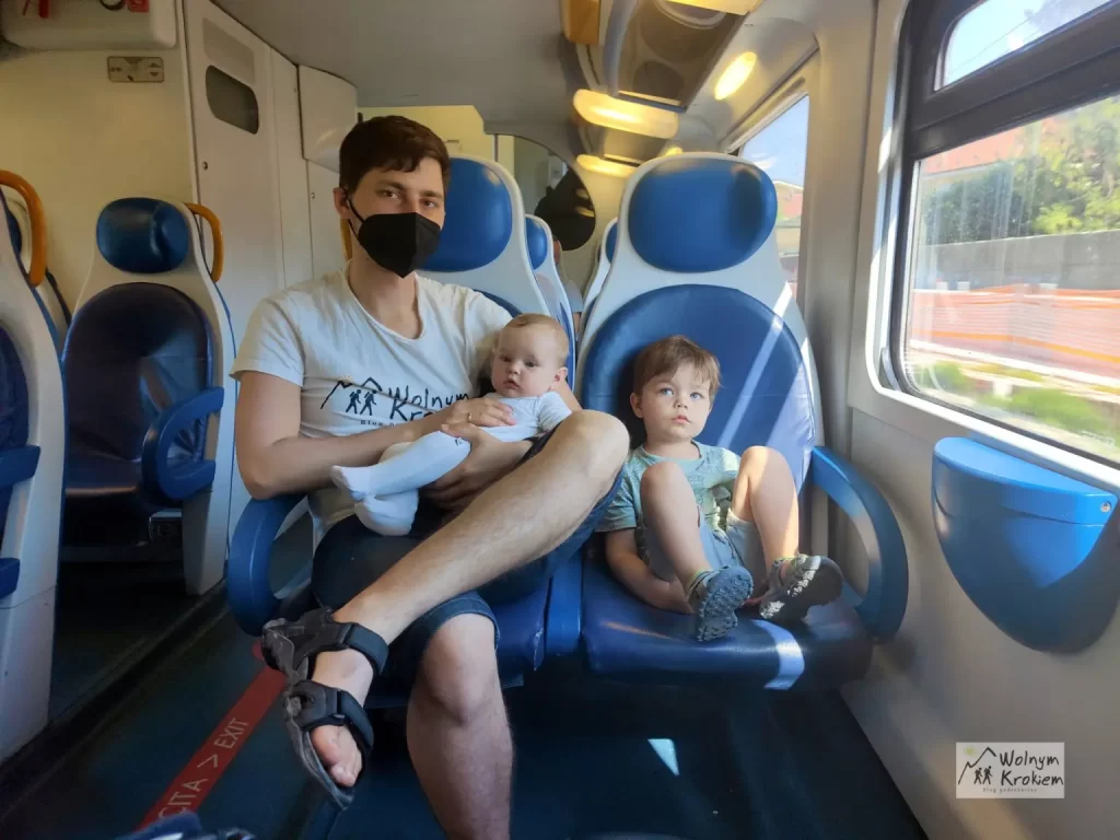 Confortable trains in Italy for Family